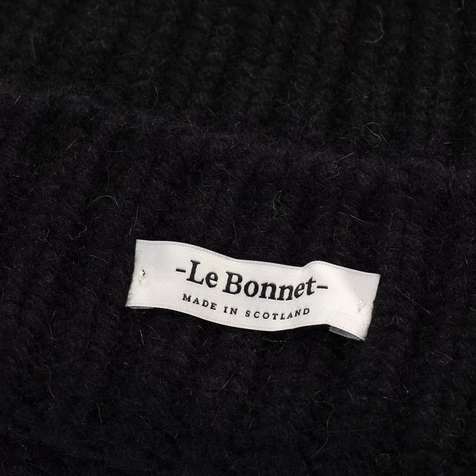 LE BEANIE LOGO - ONYX