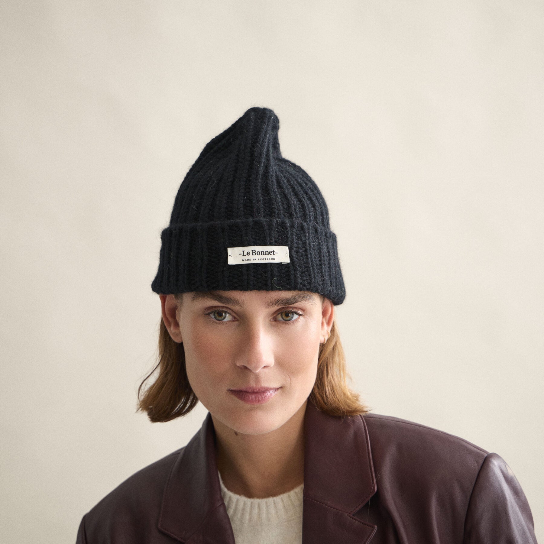LE BEANIE LOGO - ONYX