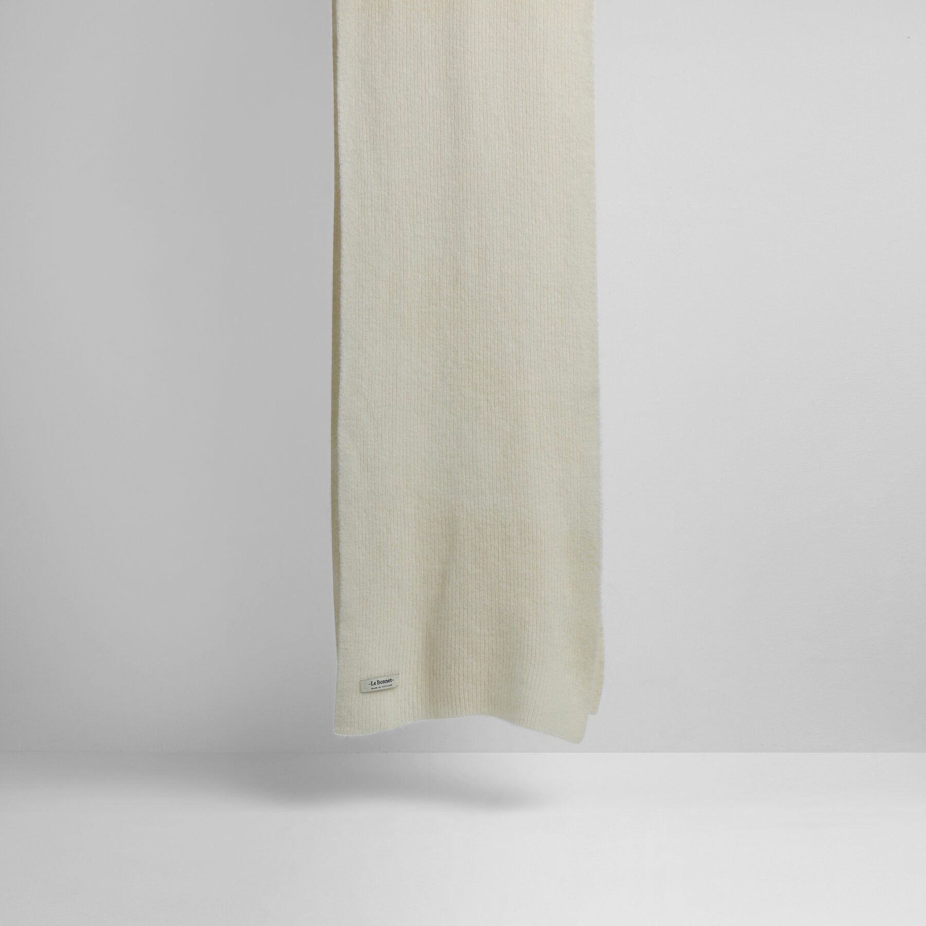 KNITTED SCARF - SNOW