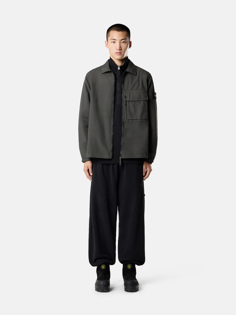 LEAD GREY COMFORT FIT OVERSHIRT