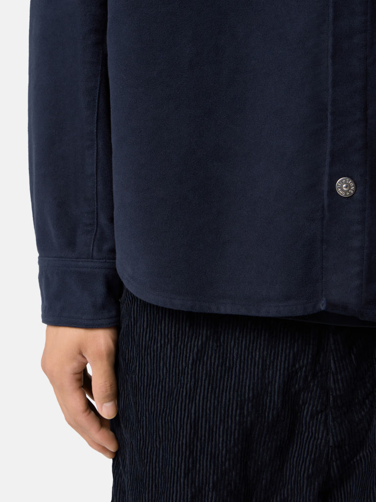 COMFORT OVERSHIRT - NAVY BLUE