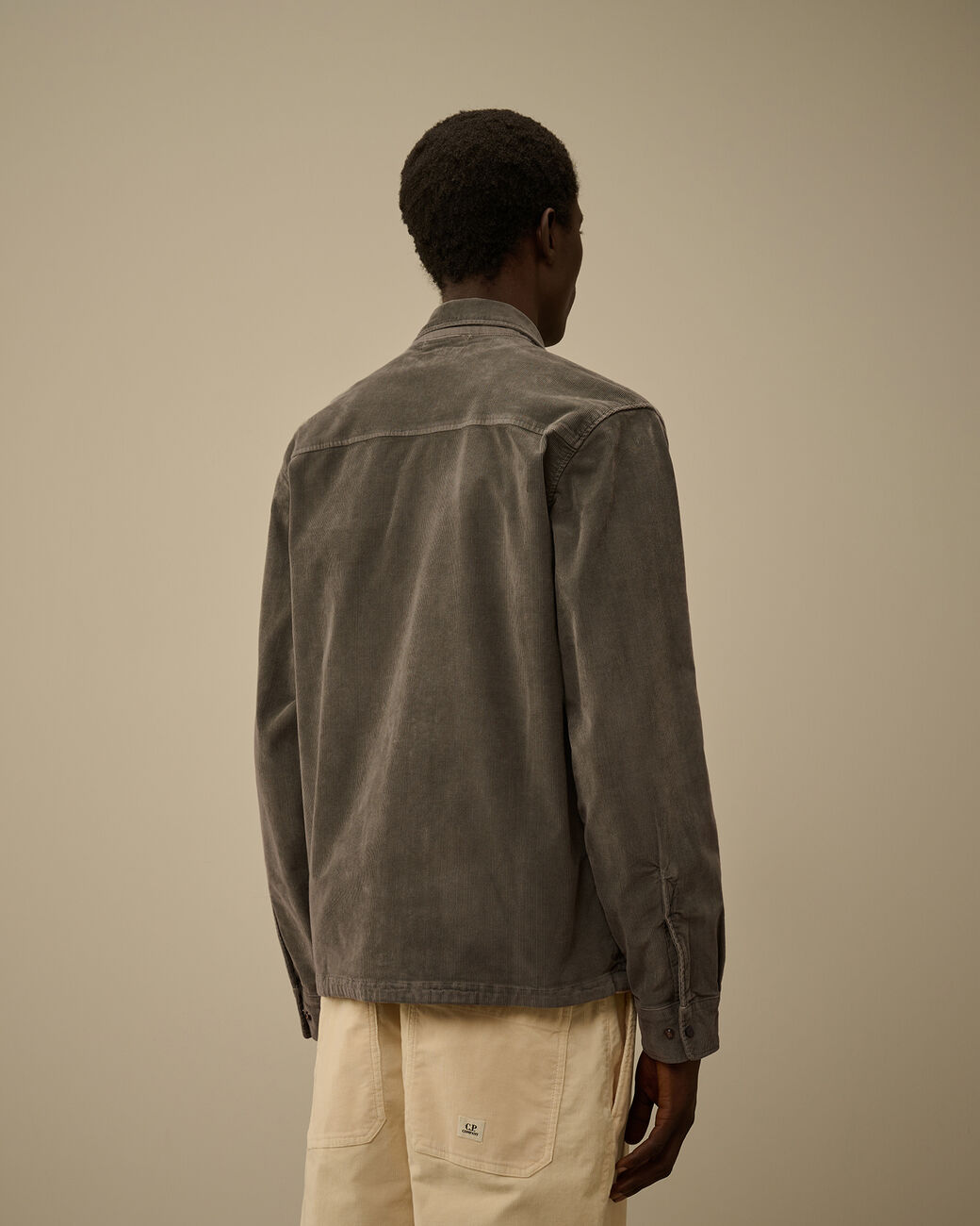 LENS ZIPPED OVERSHIRT