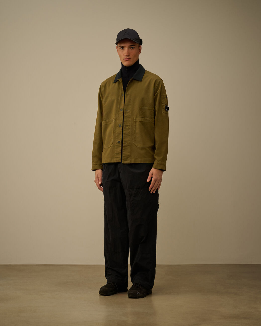 UTILITY BUTTON OVERSHIRT