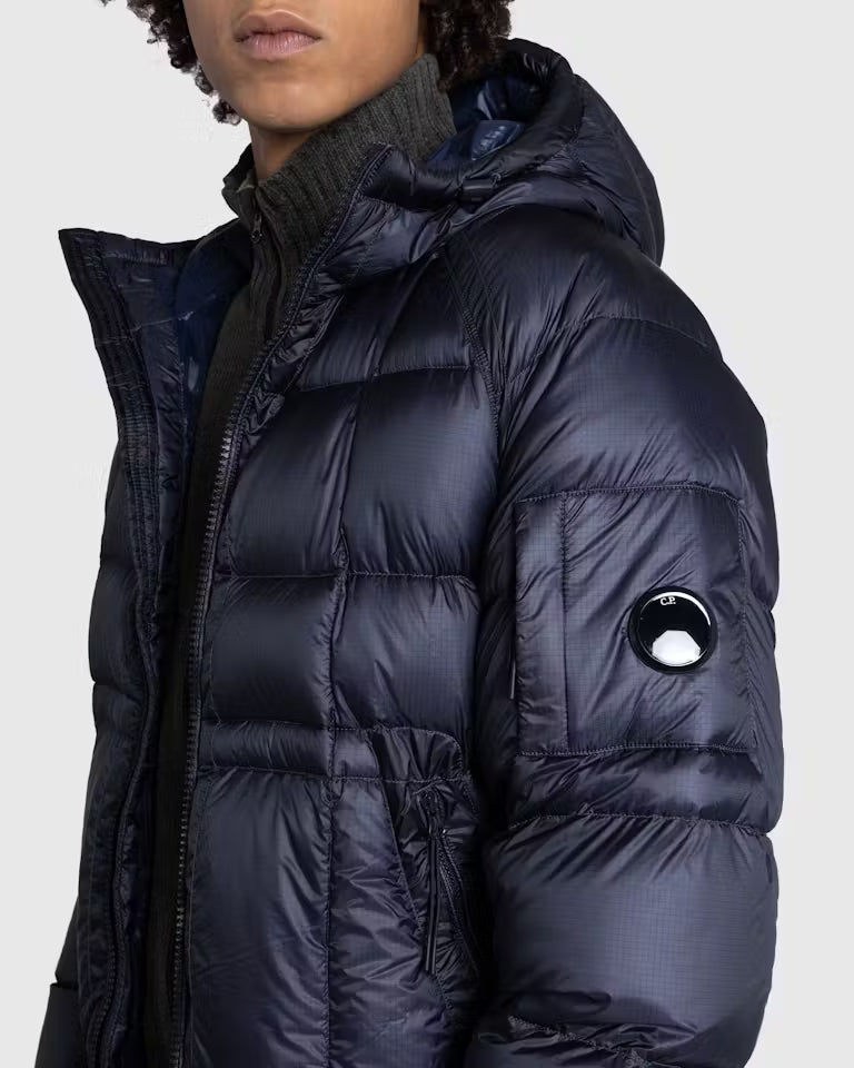 D.D. SHELL PUFFER JACKET - TOTAL ECLIPSE BLUE
