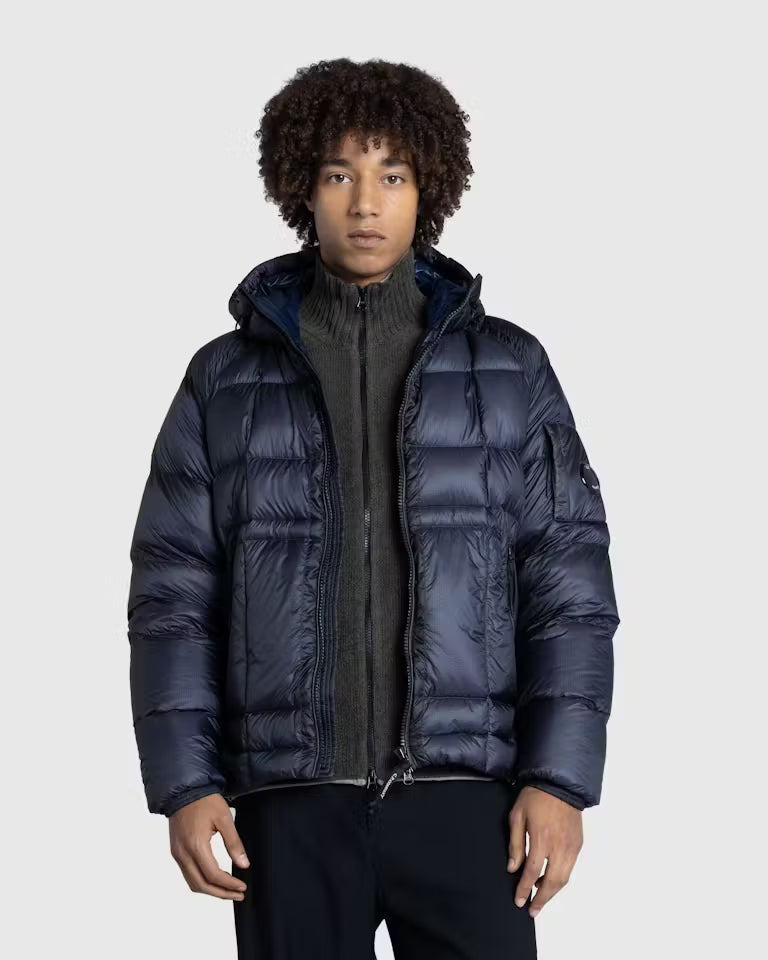 D.D. SHELL PUFFER JACKET - TOTAL ECLIPSE BLUE