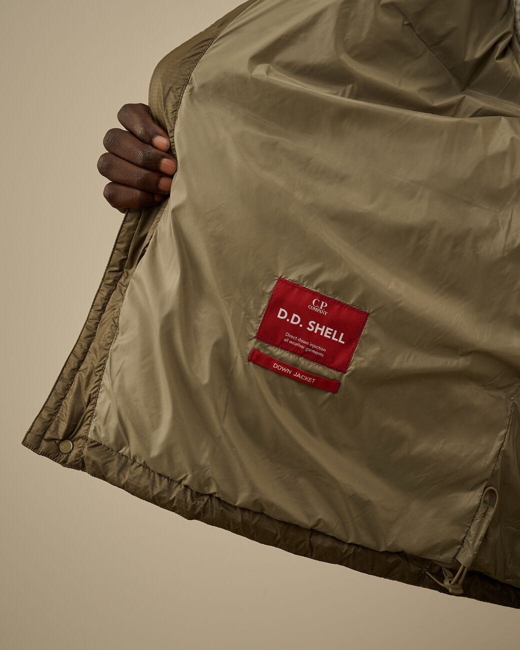 D.D. SHELL PUFFER JACKET