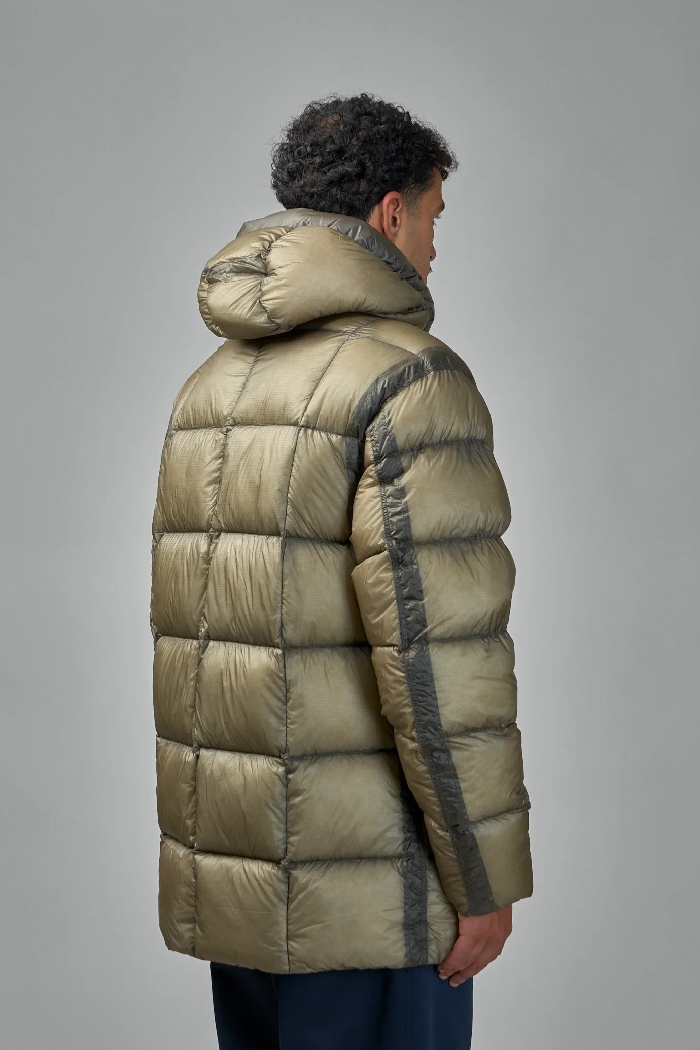 D.D. SHELL PUFFER JACKET - FALLEN ROCK