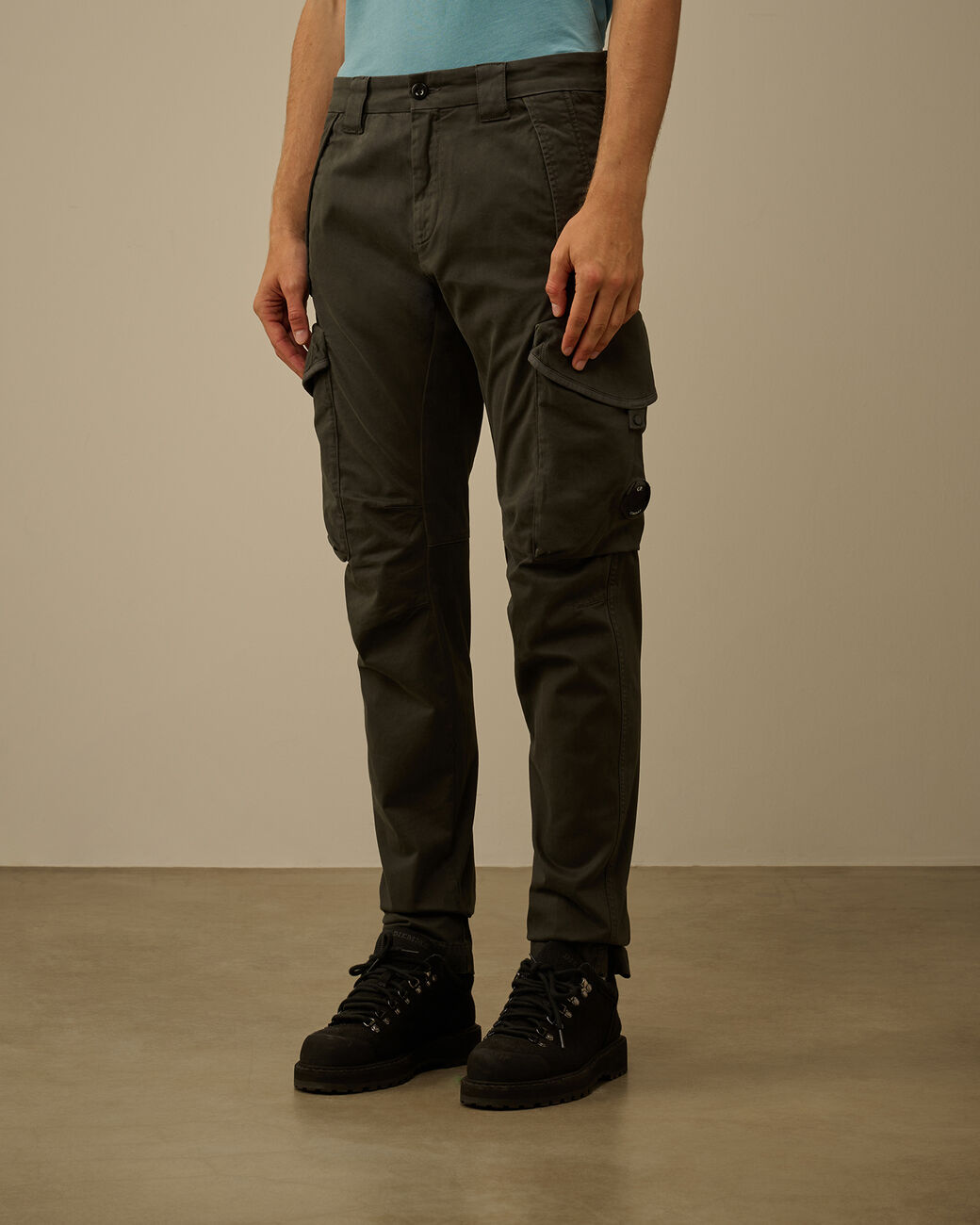 SATEEN CARGO PANTS