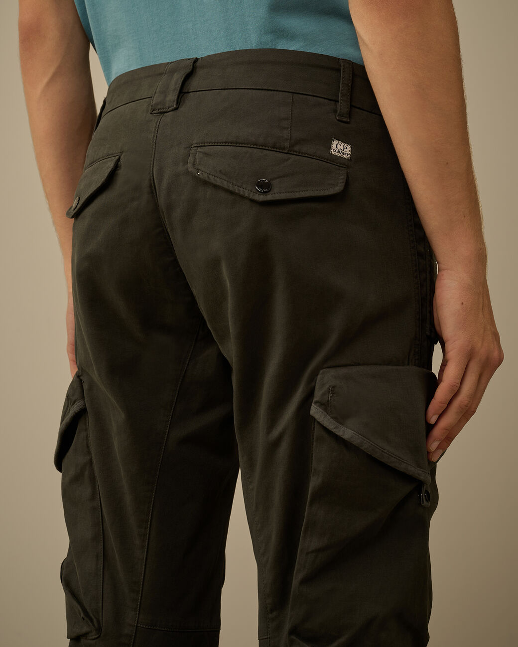 SATEEN CARGO PANTS