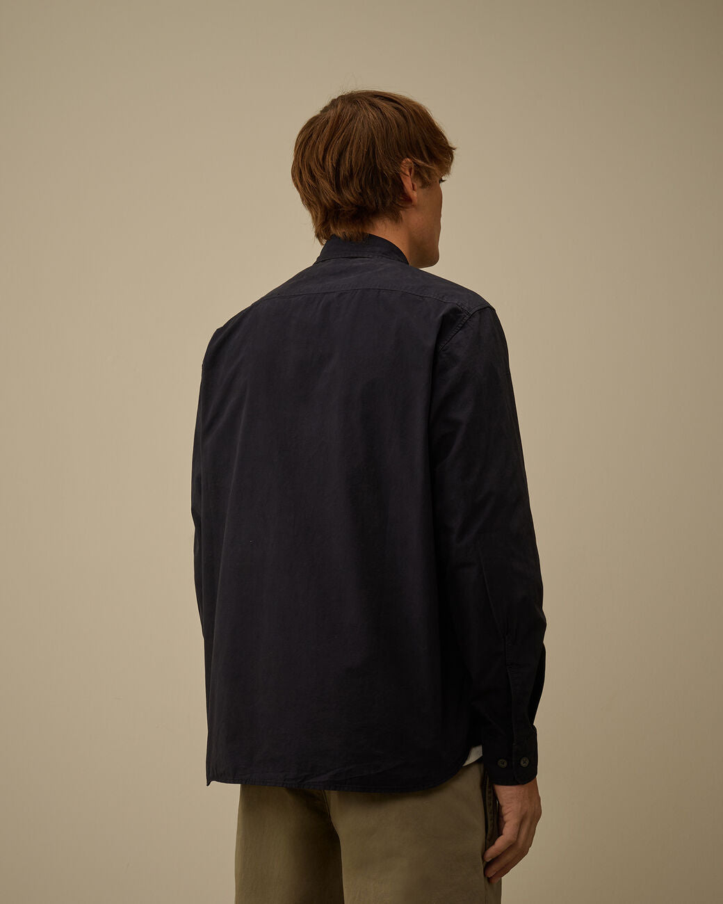 MICROREPS BUTTON SHIRT - NAVY
