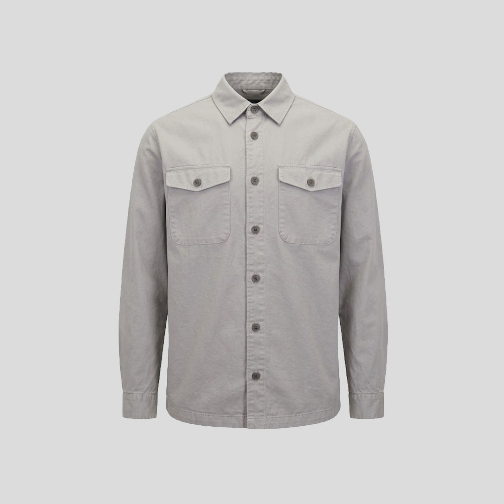 COTTON OVERSHIRT - GREY