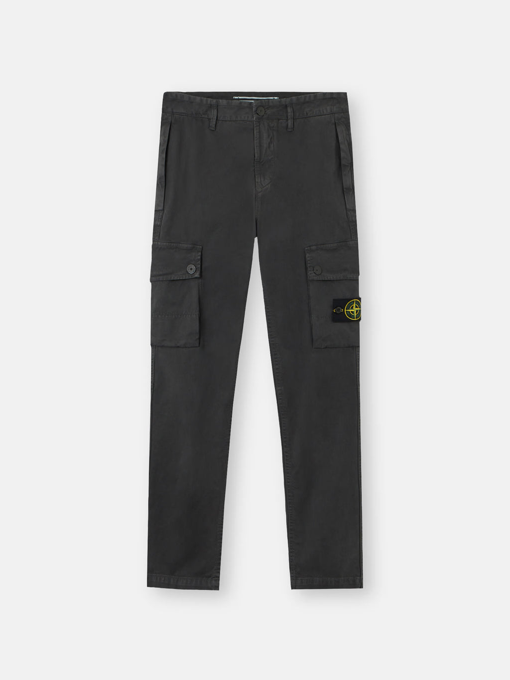 LEAD GREY SLIM FIT CARGO PANTS