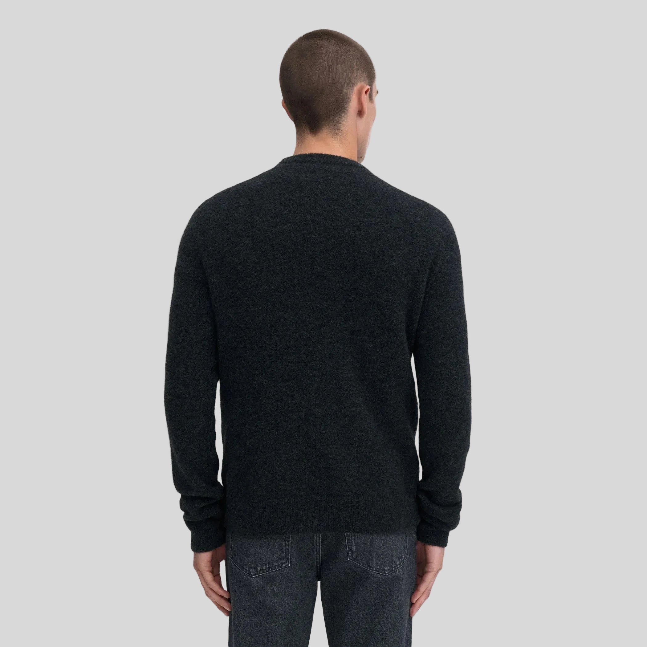 FILIPPA K WOOL YAK SWEATER - CHARCOAL