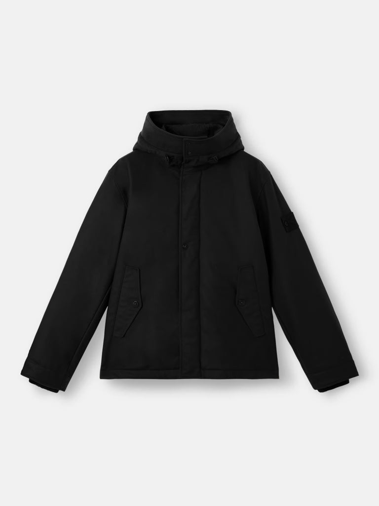 HOODED WOOL PARKA