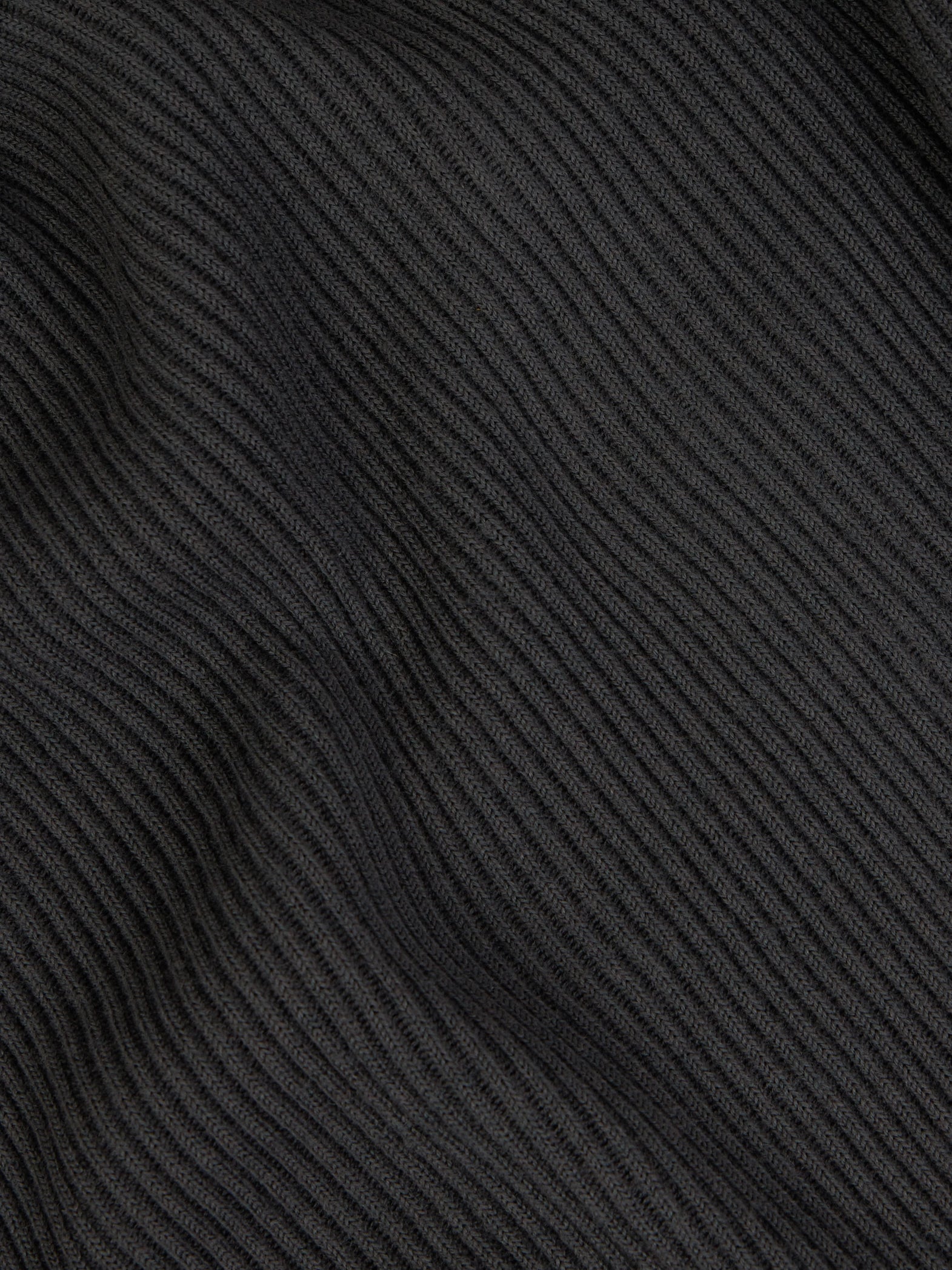 ZIP-UP CARDIGAN FULL RIB RWS WOOL