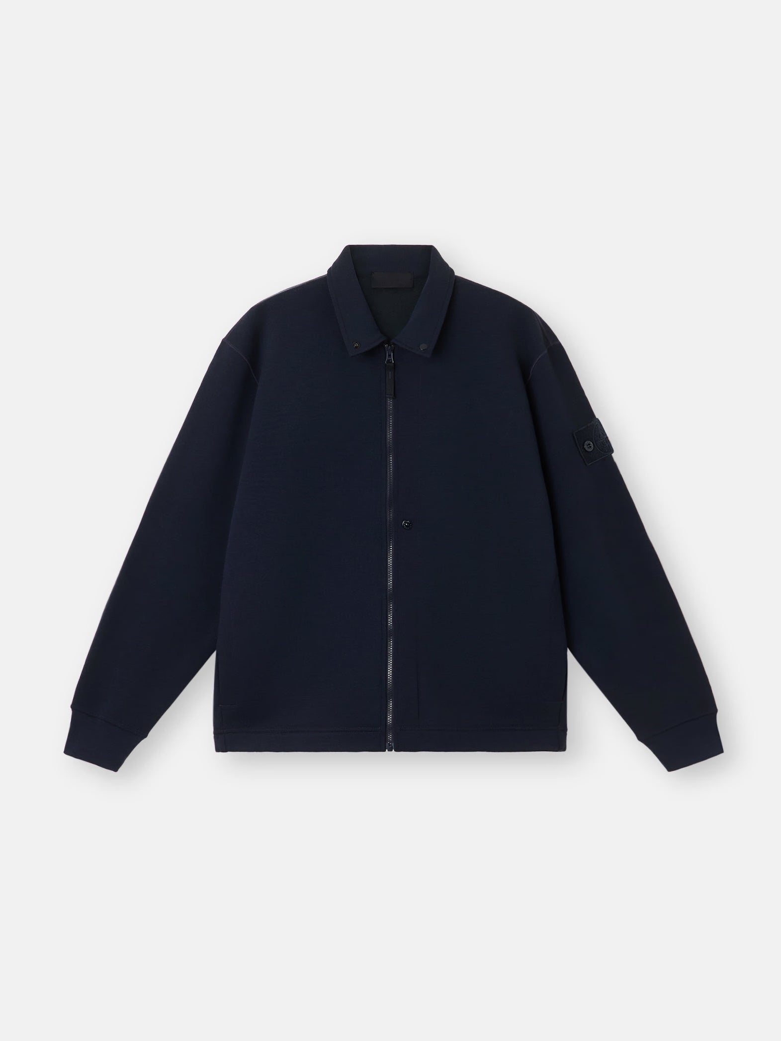 COMFORT FIT COTTON WOOL TRACK JACKET