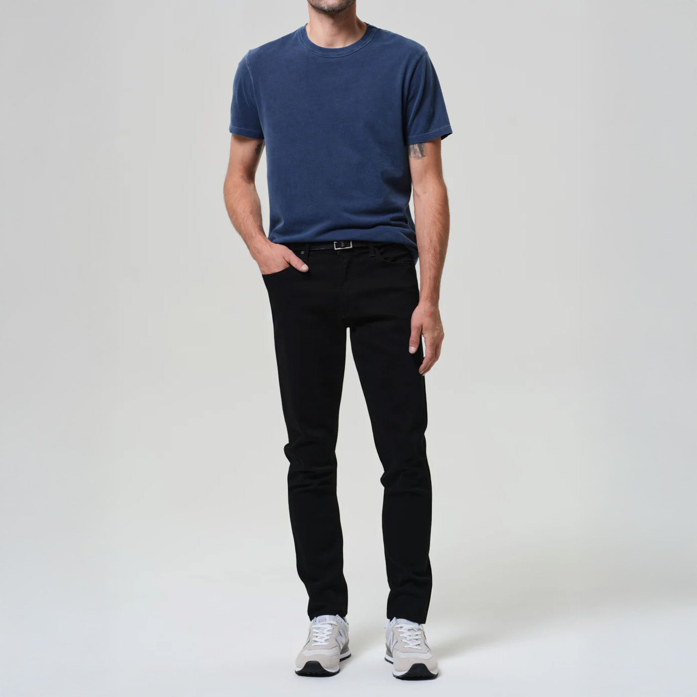 LONDON TAPERED SLIM PERFORM - RAVEN
