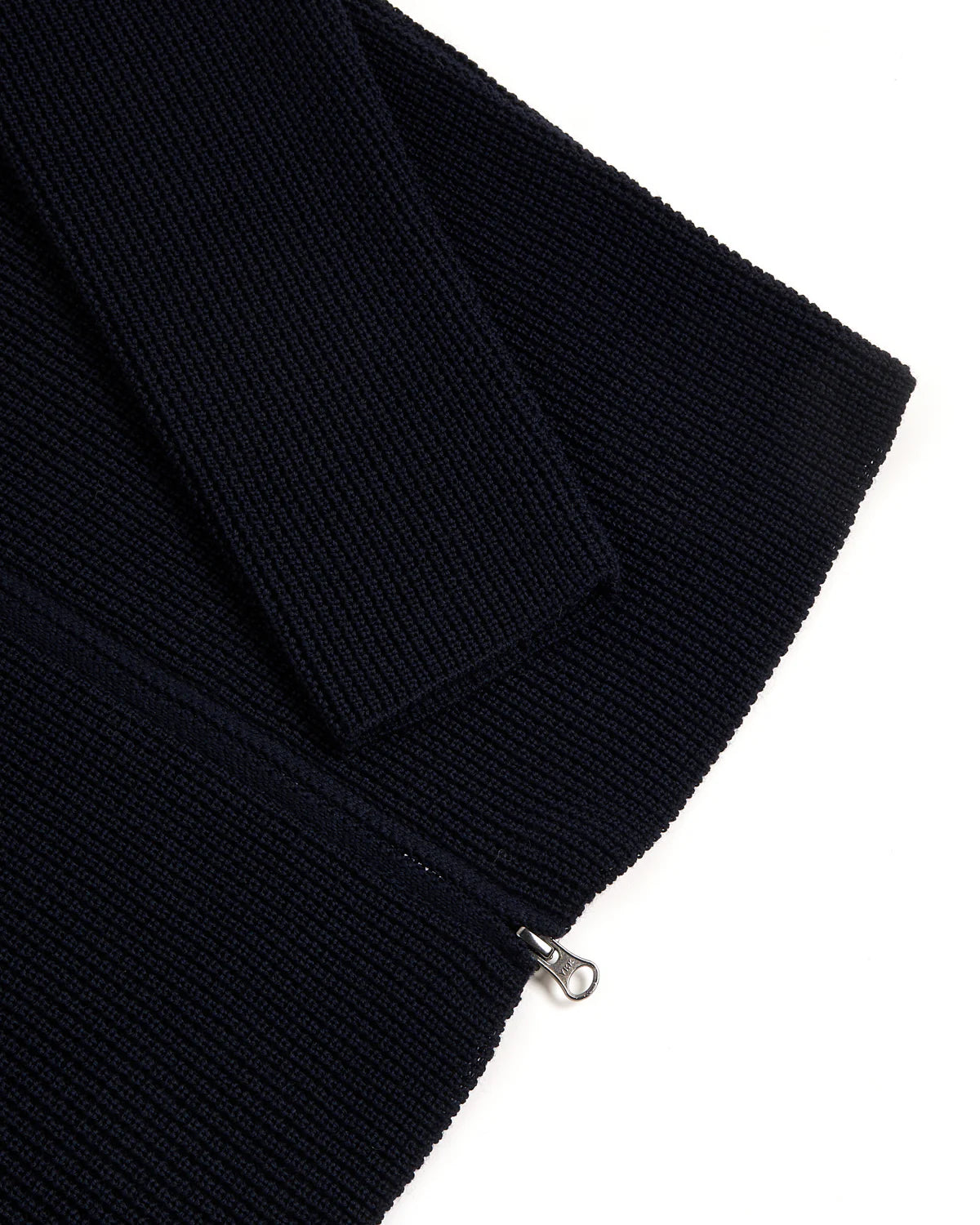 STITCH ZIPPER JACKET - NAVY