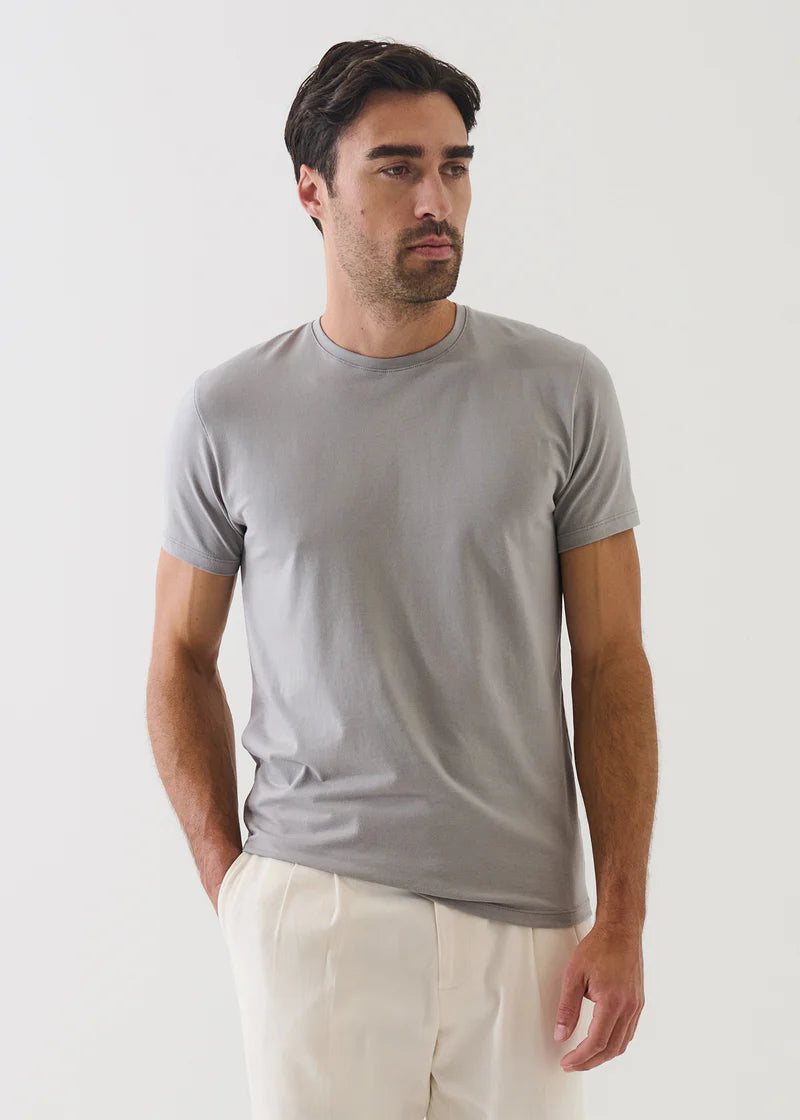 ICONIC CREW T-SHIRT - SMOG GRAY