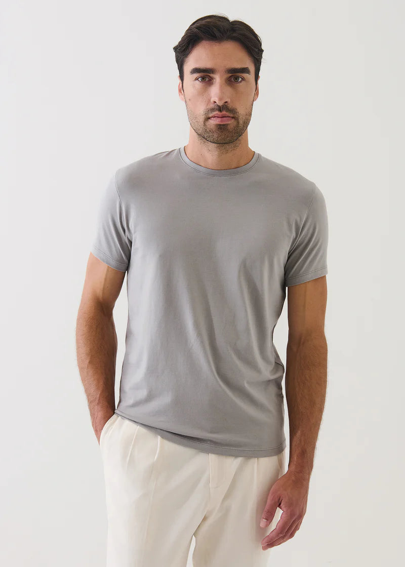 ICONIC CREW T-SHIRT - SMOG GRAY