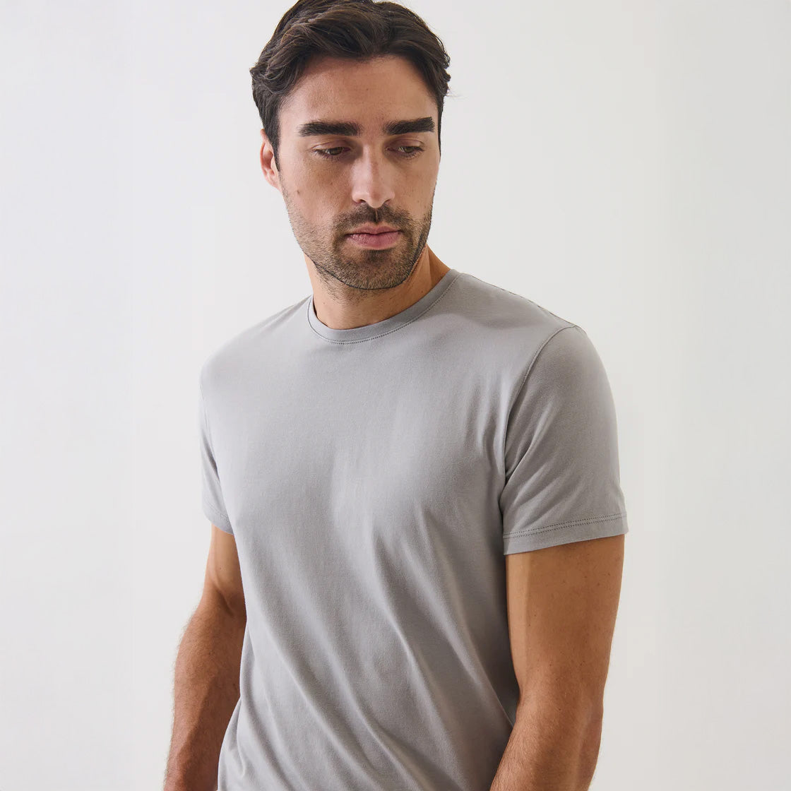 CREW T-SHIRT - SMOG GRAY