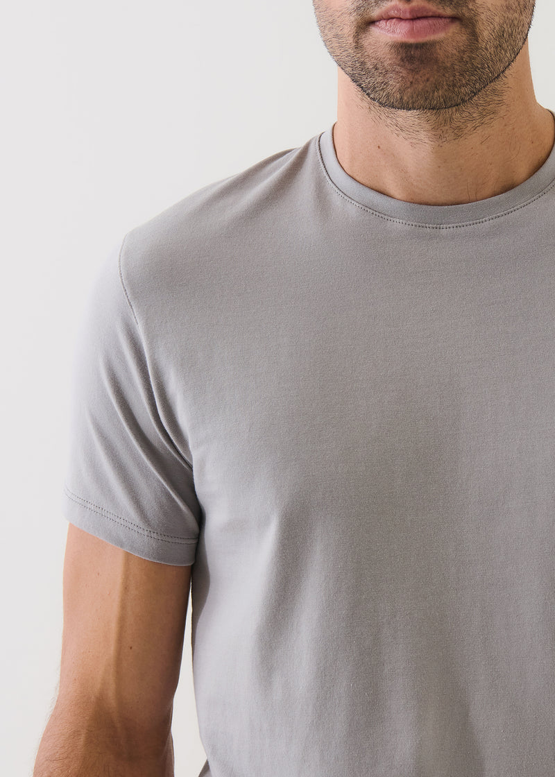 ICONIC CREW T-SHIRT - SMOG GRAY