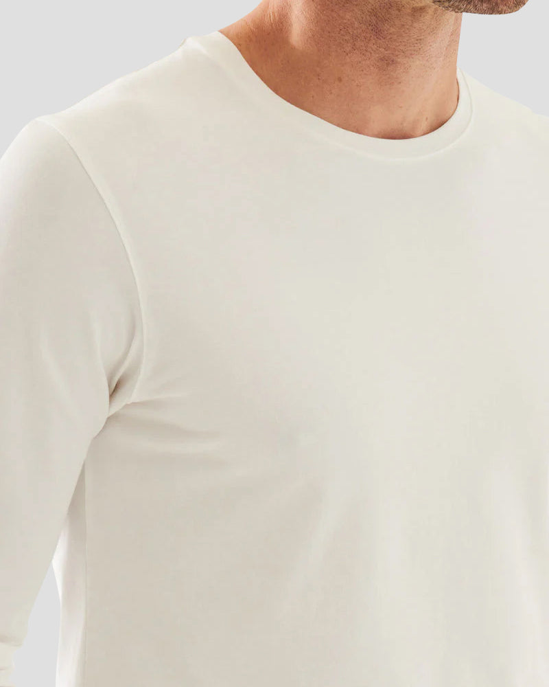 LONG SLEEVE T-SHIRT - WHITE
