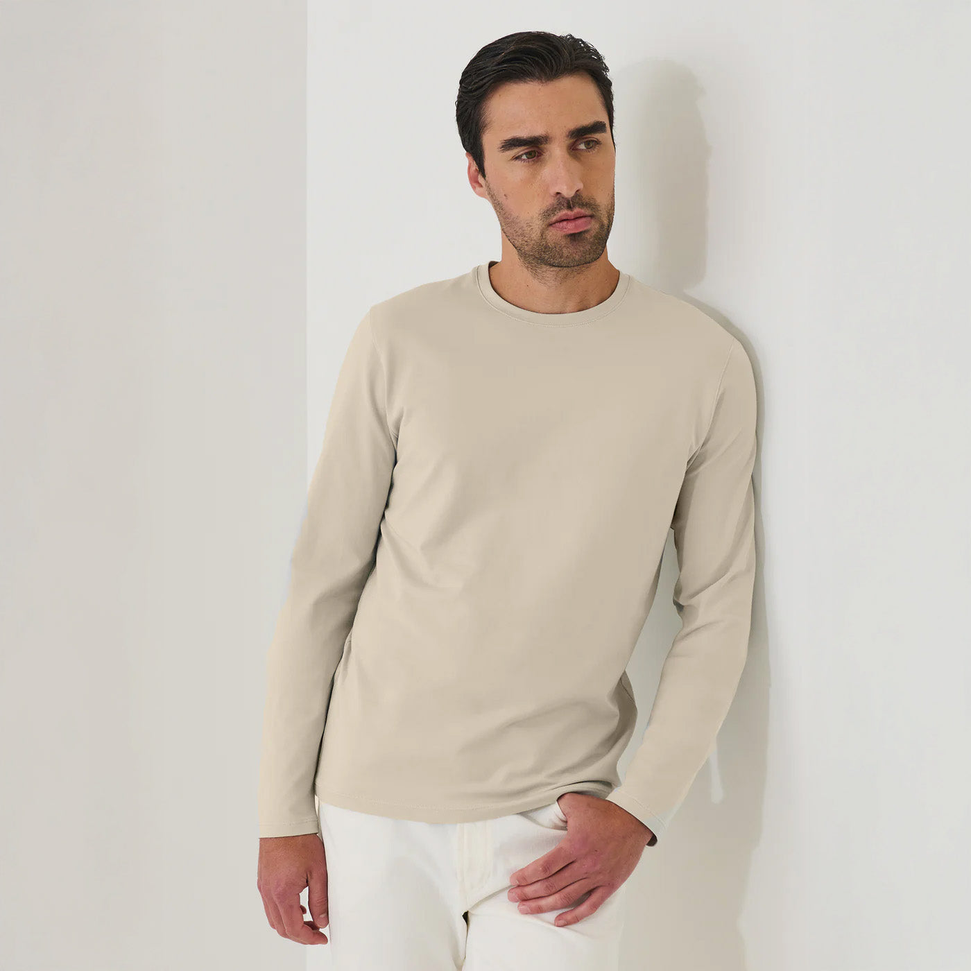 LONG SLEEVE T-SHIRT - FRAPPE