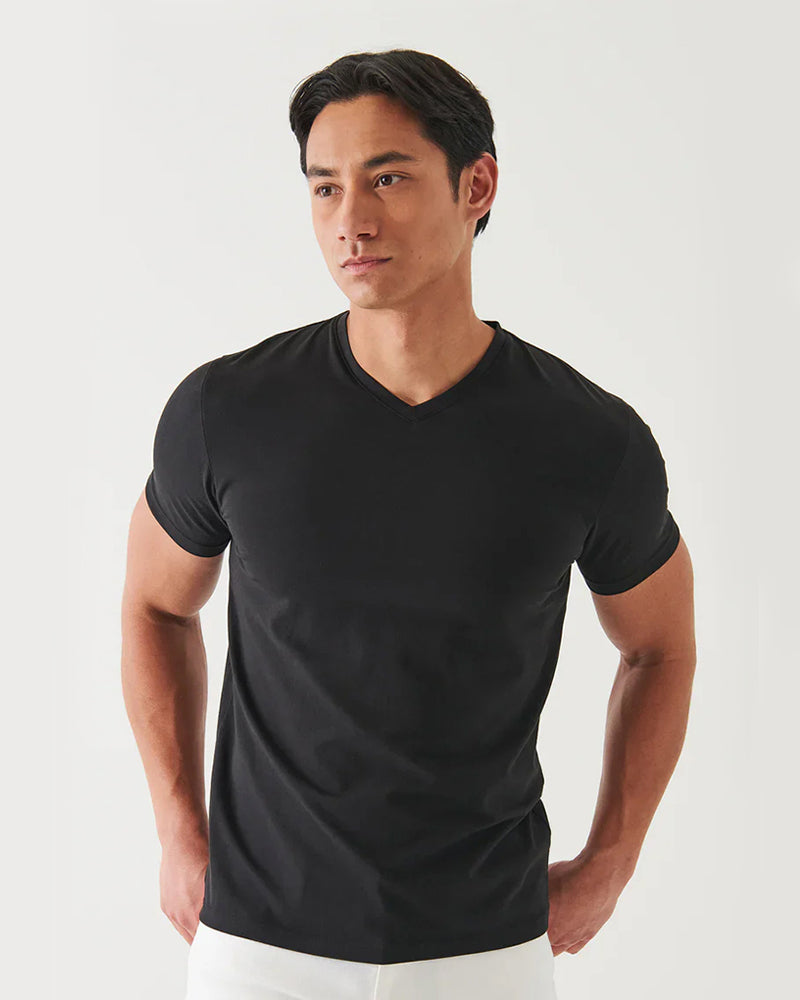 PRIMA COTTON T-Shirt - BLACK