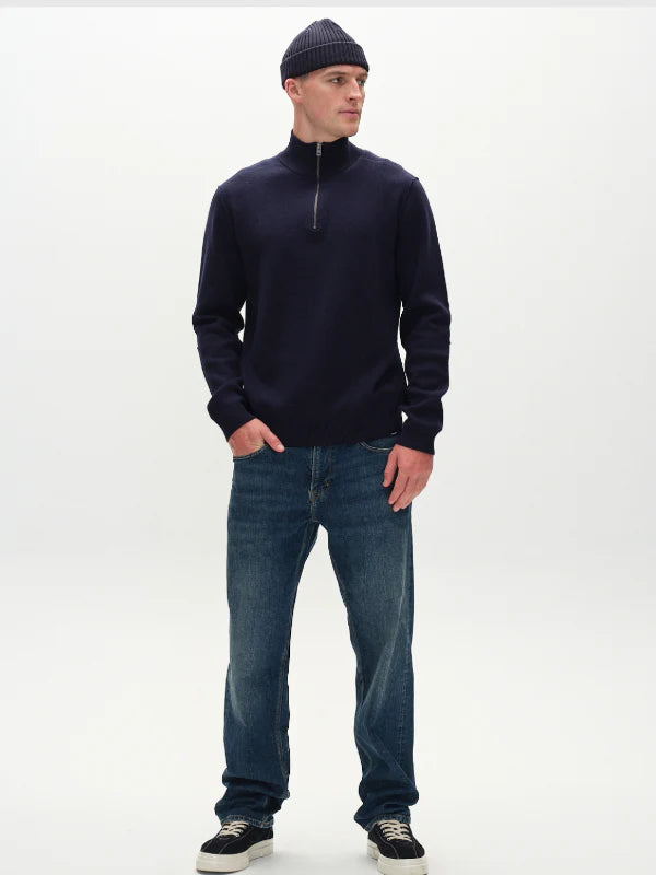 GABBA BLANKO NEW ZIP NAVY