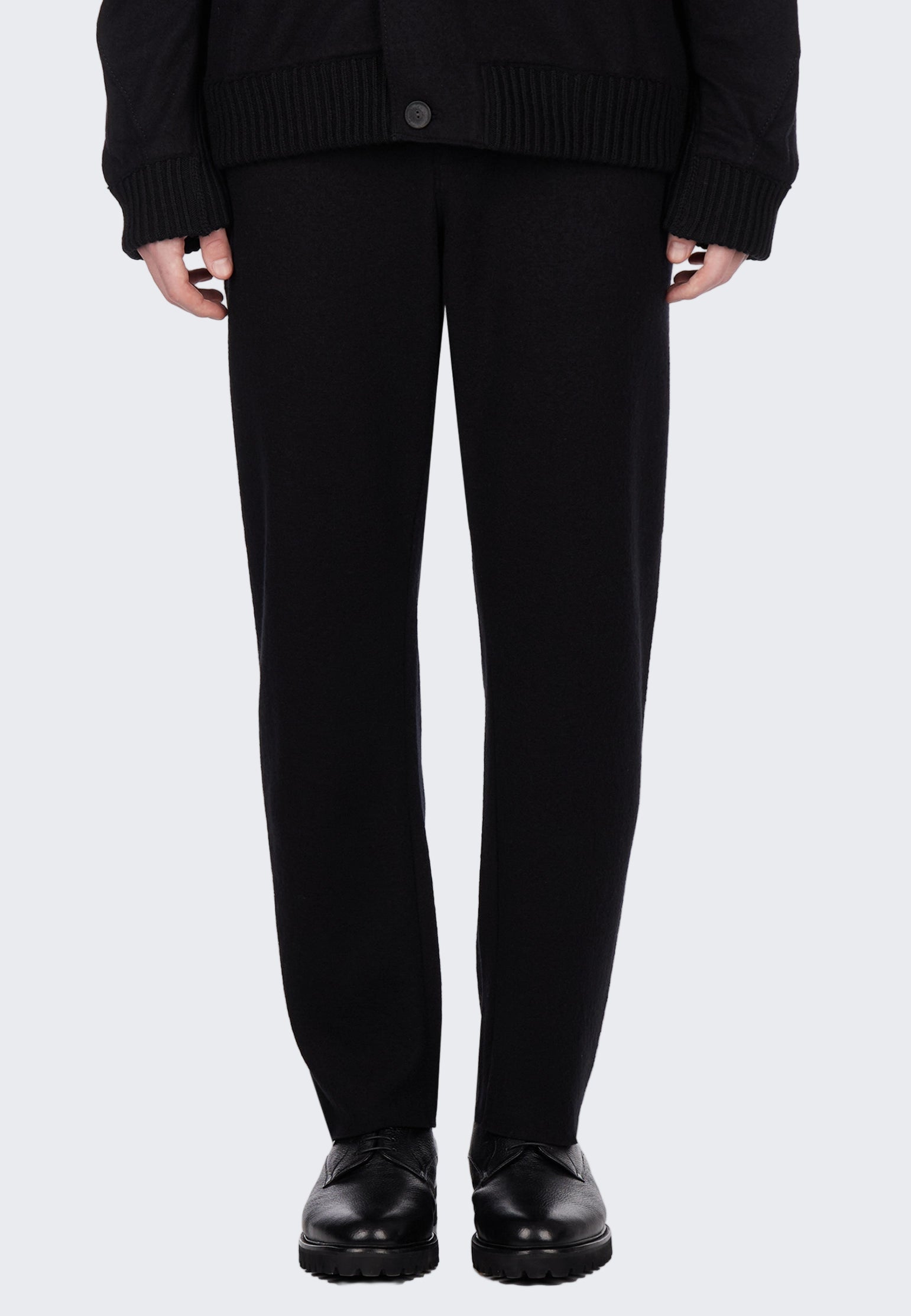BLACK TRANSIT TROUSERS