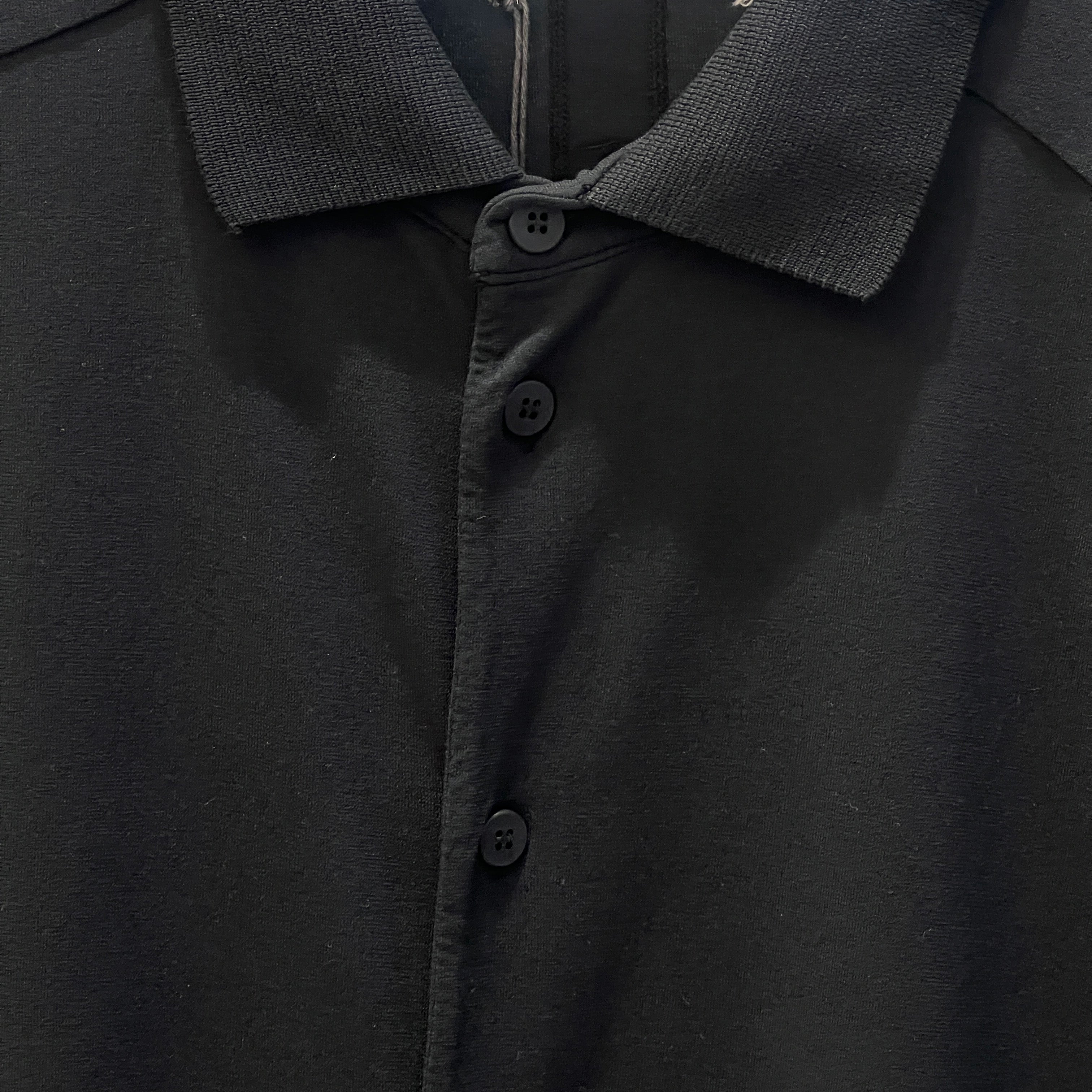 BUTTON DOWN SHIRT - BLACK