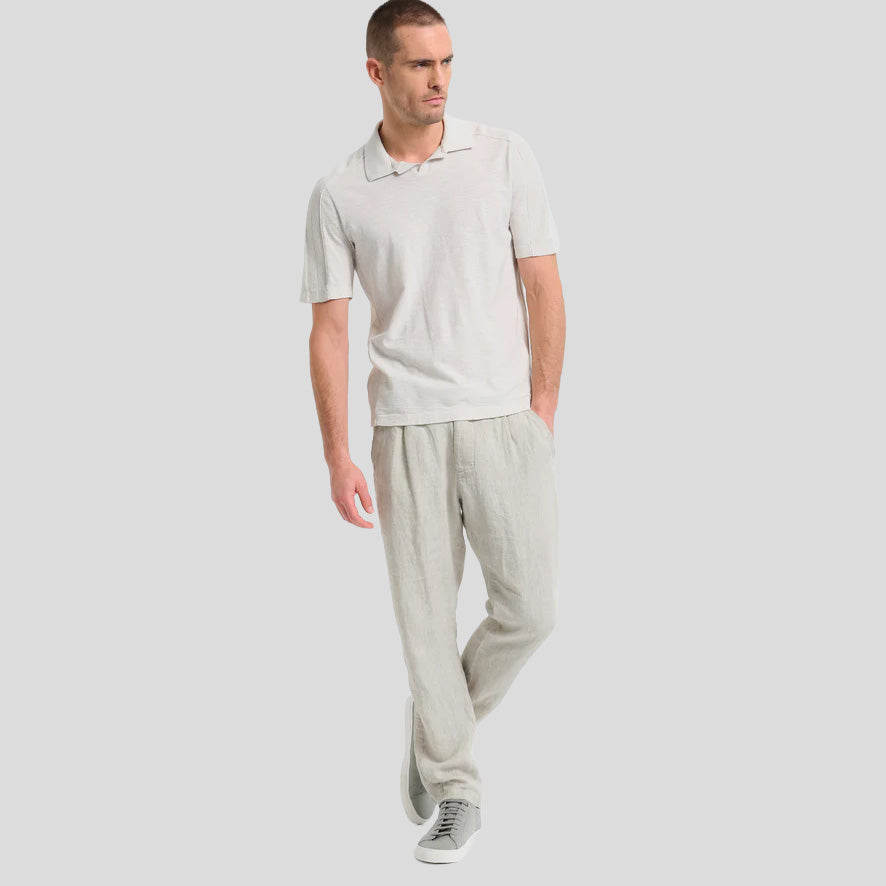 DERBY COLLAR  POLO - STONE