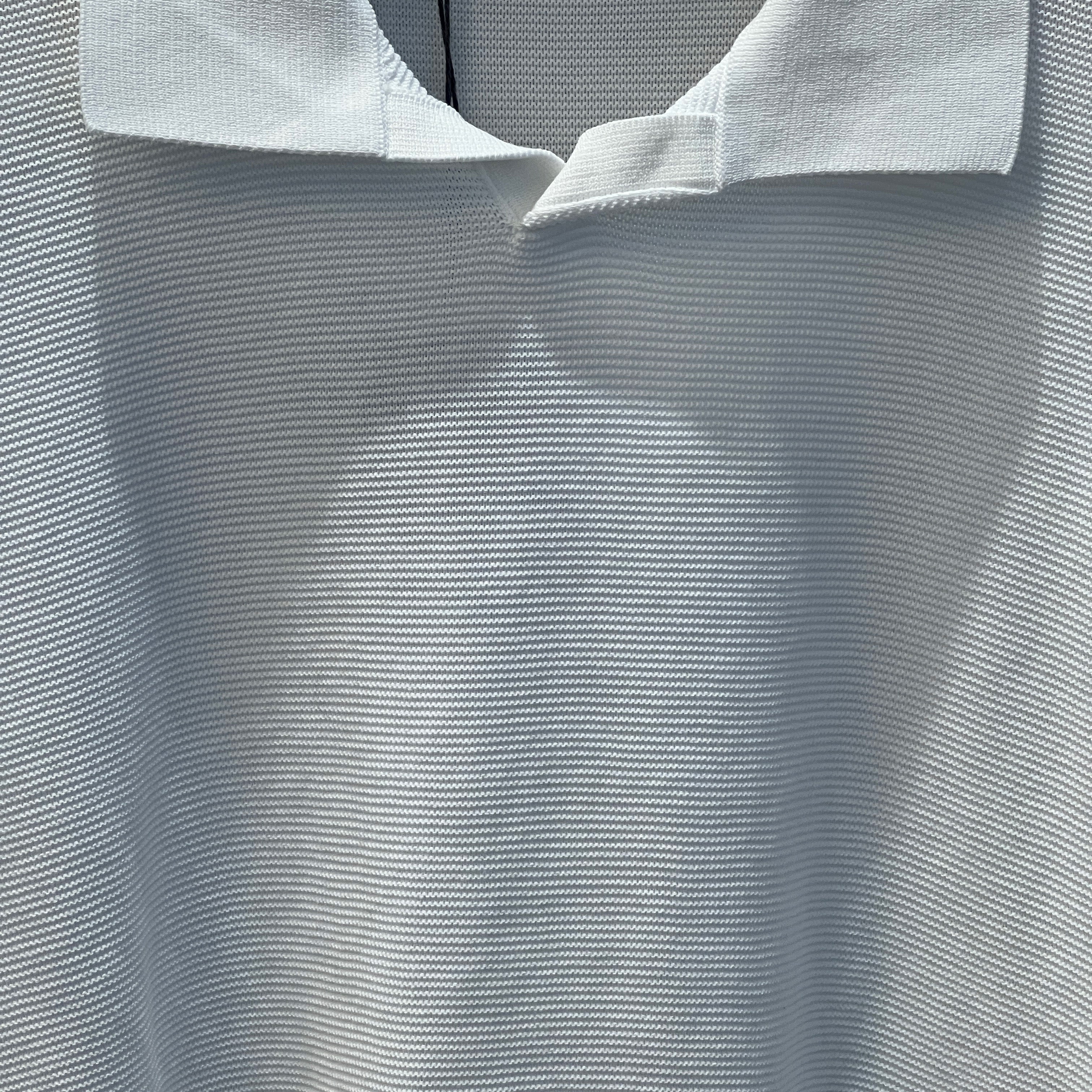 JERSEY POLO - OPTICAL WHITE