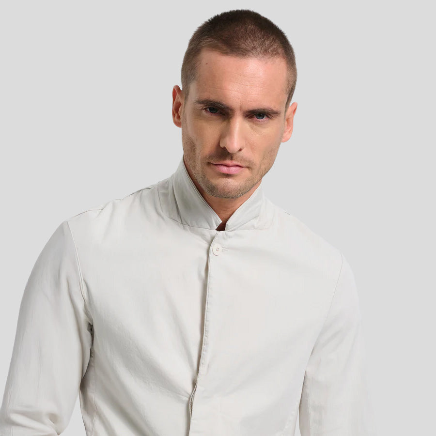 COTTON BLEND JACKET - ICE