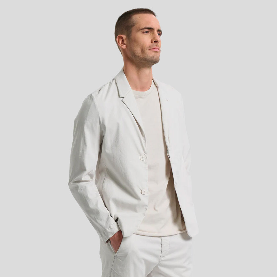 COTTON BLEND JACKET - ICE