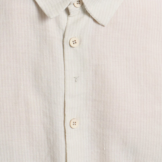 LINEN SHIRT - STONE
