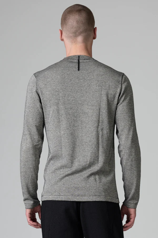 CHALK VANISE ROUND NECK KNIT