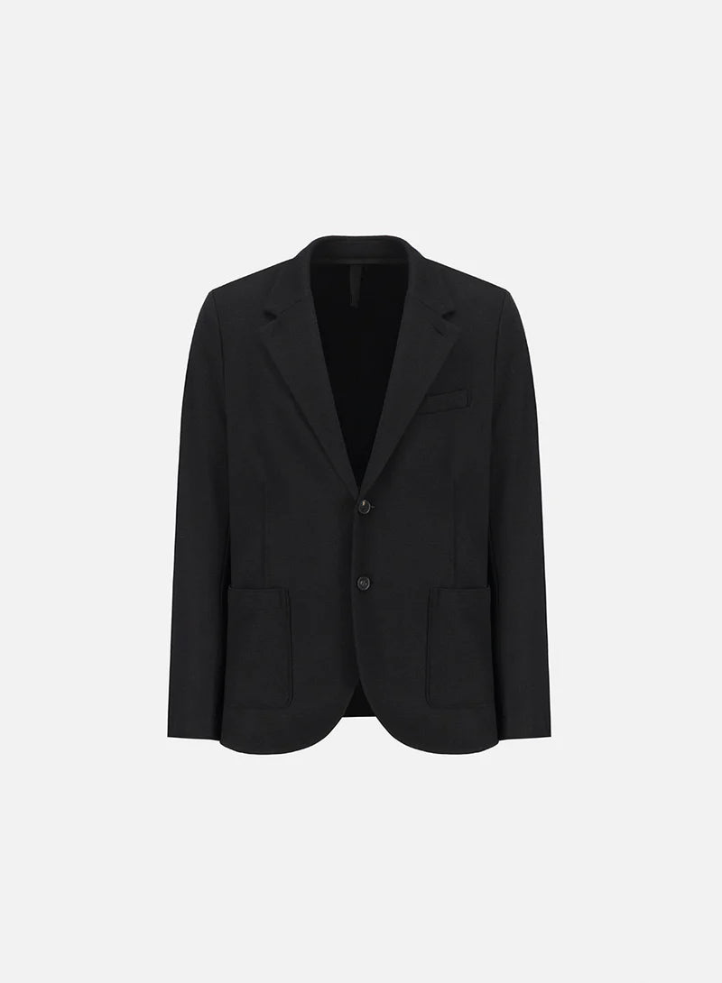 HARRIS WHARF TRAVEL BLAZER SUPERFINE MERINO