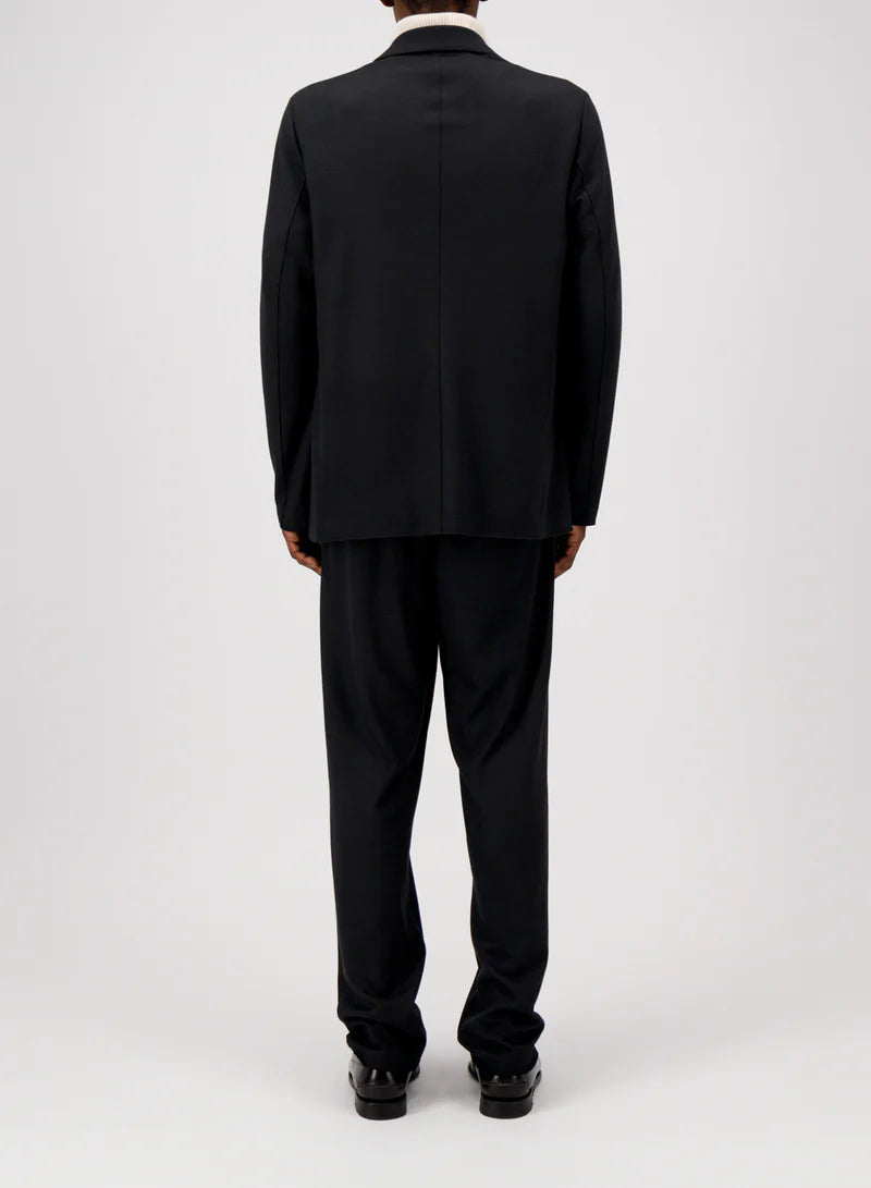 HARRIS WHARF TRAVEL BLAZER SUPERFINE MERINO