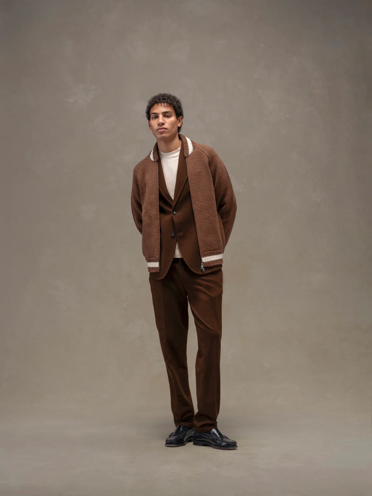 CASHMERE JACKET - CORTECCIA