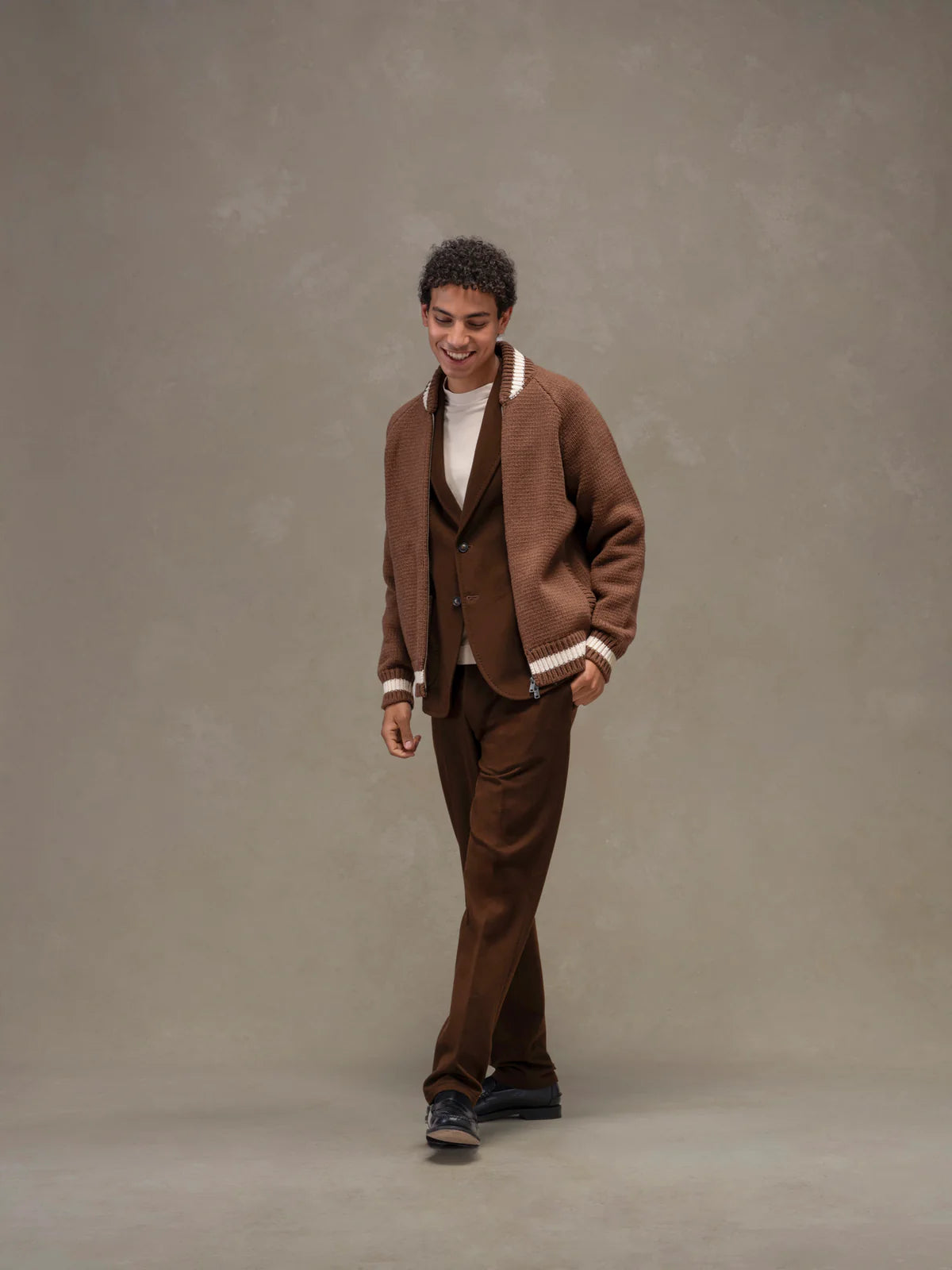 CASHMERE JACKET - CORTECCIA