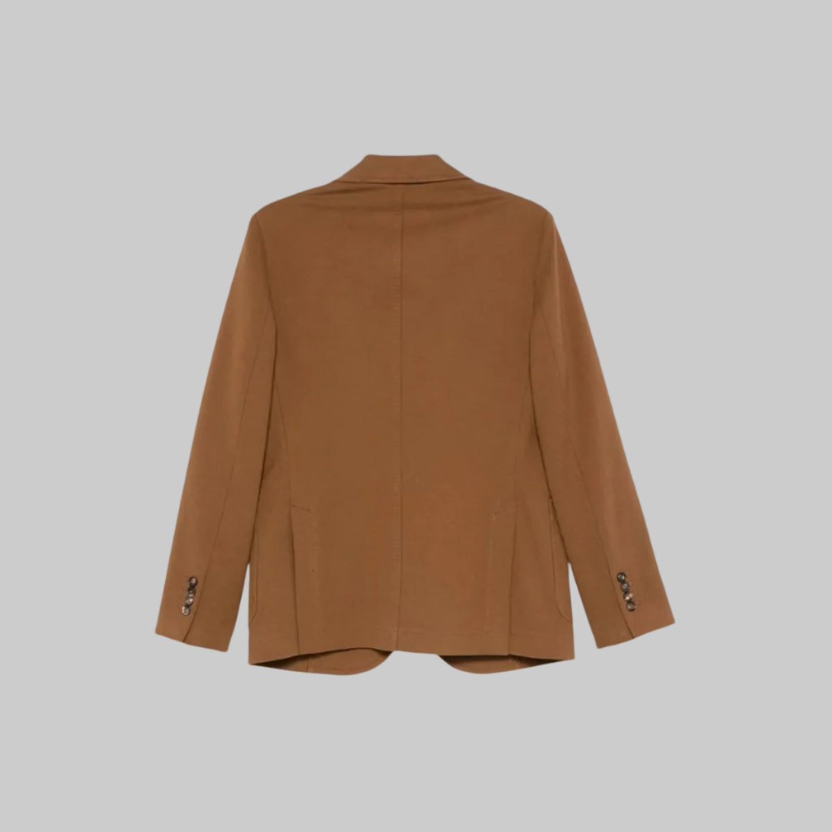 CASHMERE JACKET - TOBACCO BROWN