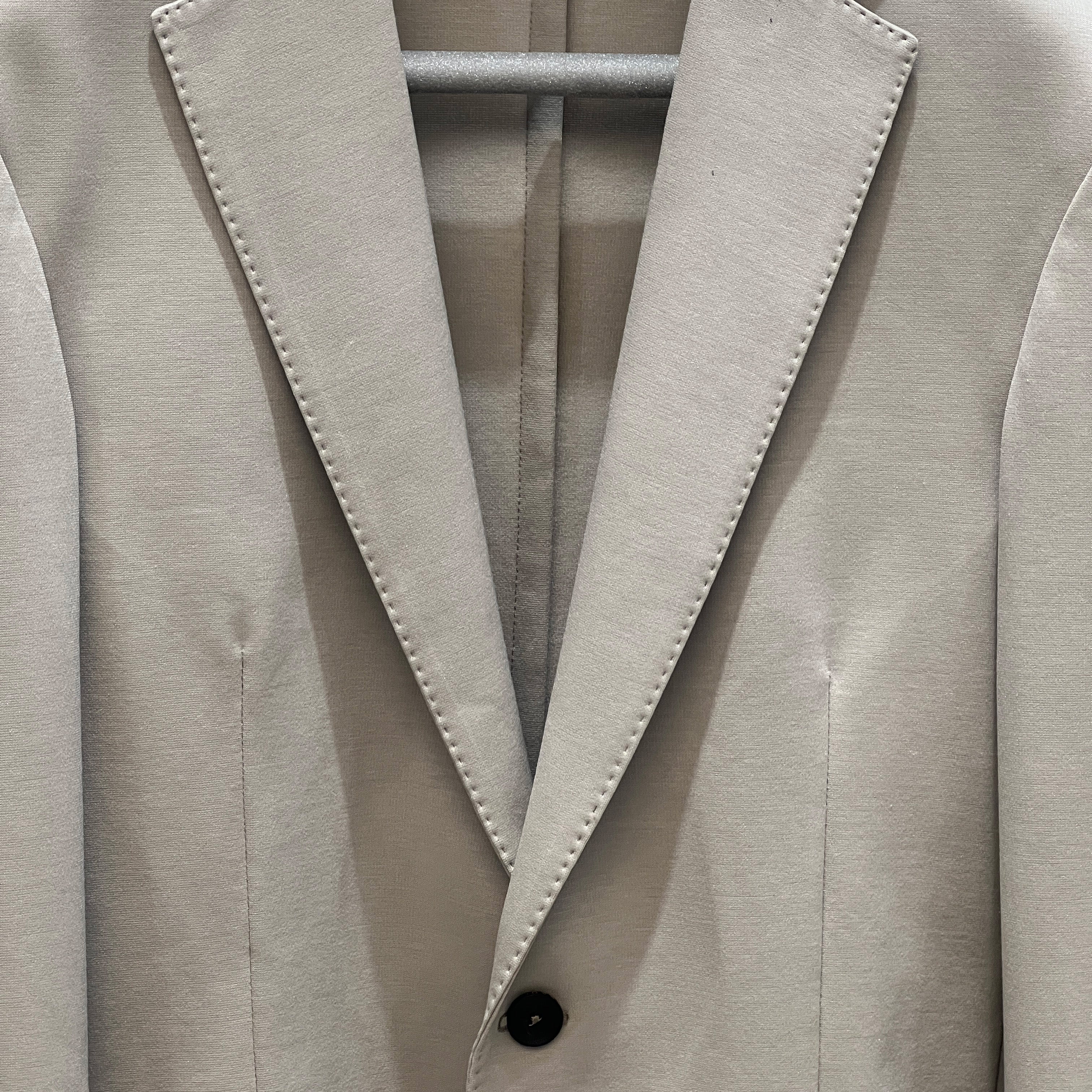 COTTON BLAZER - MUD