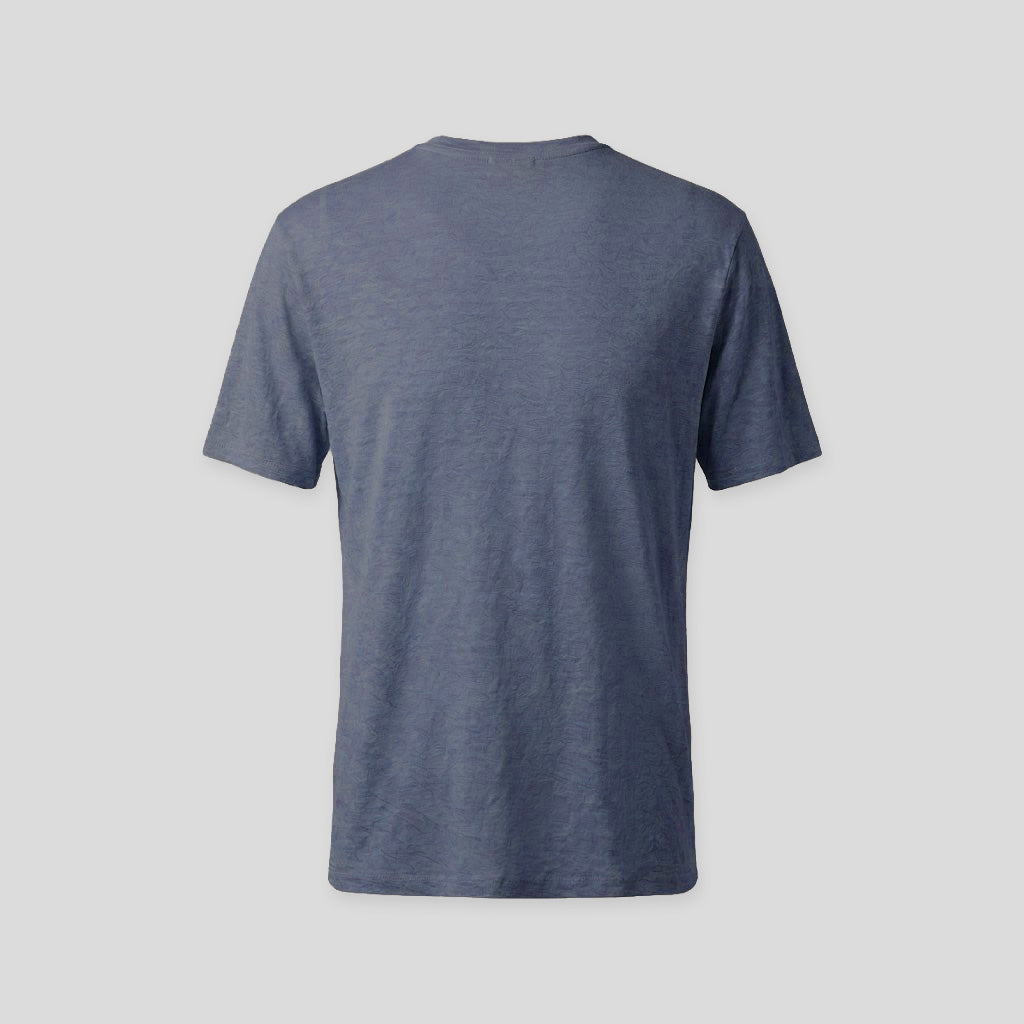 LINEN T-SHIRT - BLUE