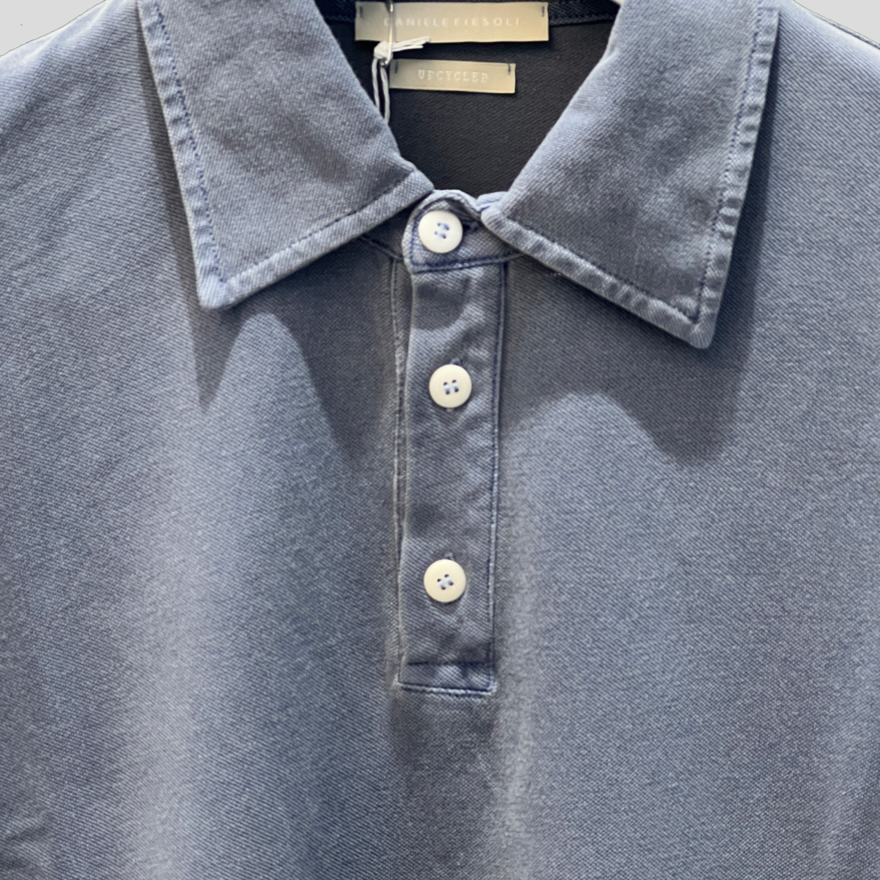 COTTON POLO - BLUE