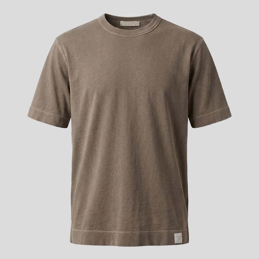 COTTON T-SHIRT - MORO BROWN