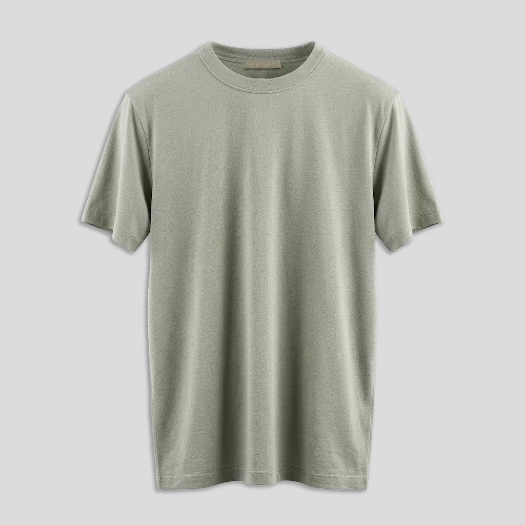 COTTON T-SHIRT - SALVIA