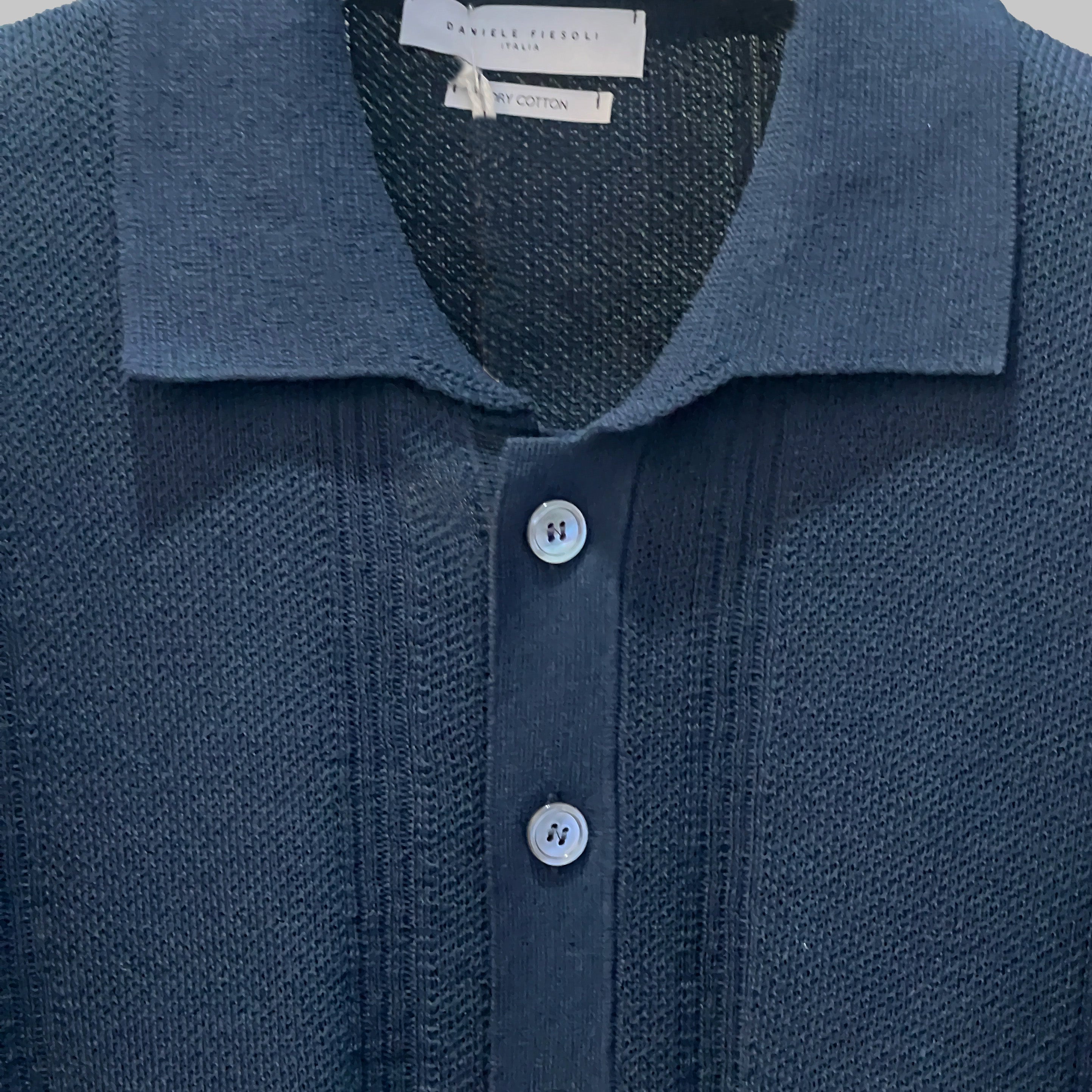 COTTON OVERSHIRT -  NOTTE BLUE