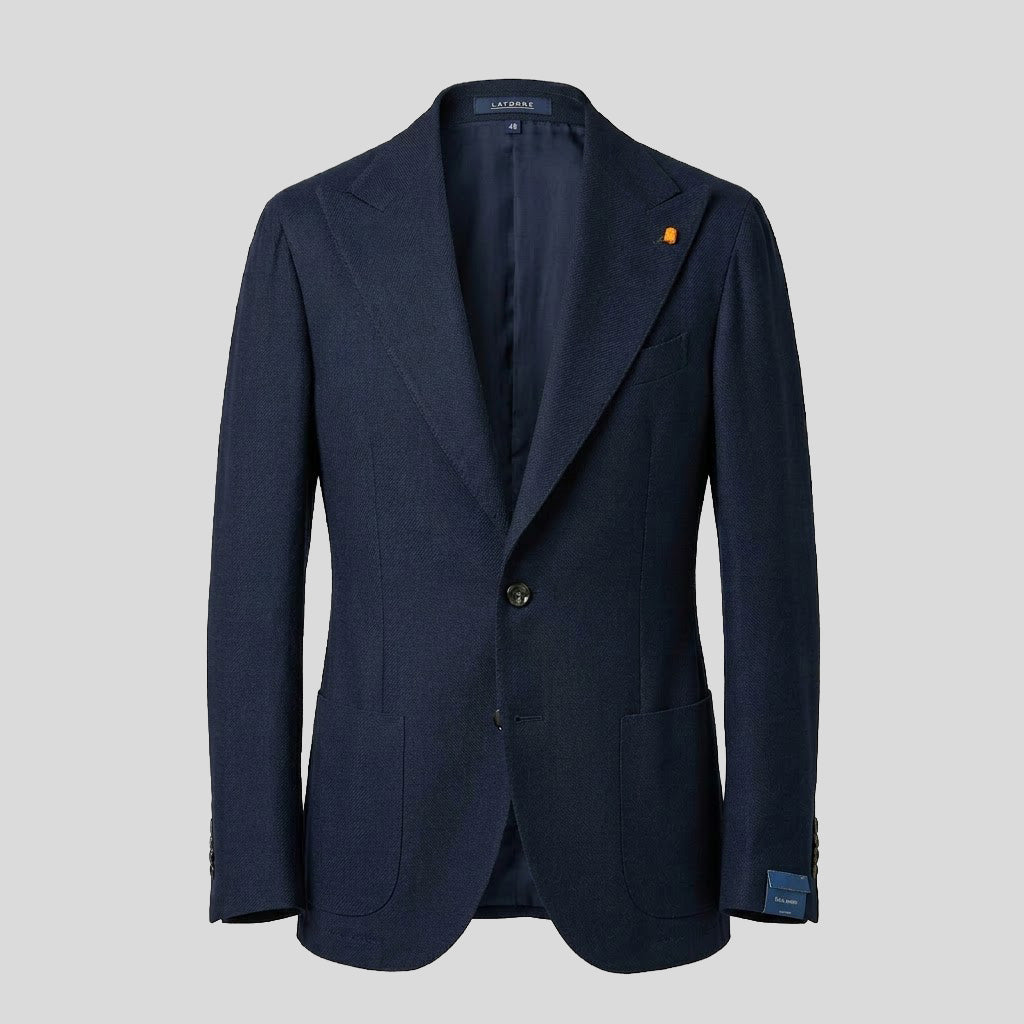 CUPRO BLAZER - NAVY